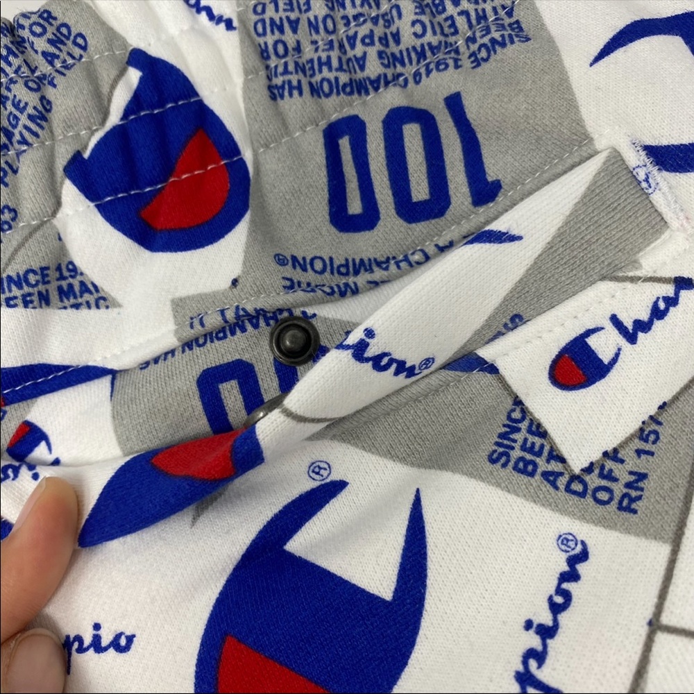 CHAMPION SUPER FLEECE ALL-OVER PRINT JOGGER - Picture 5 of 9